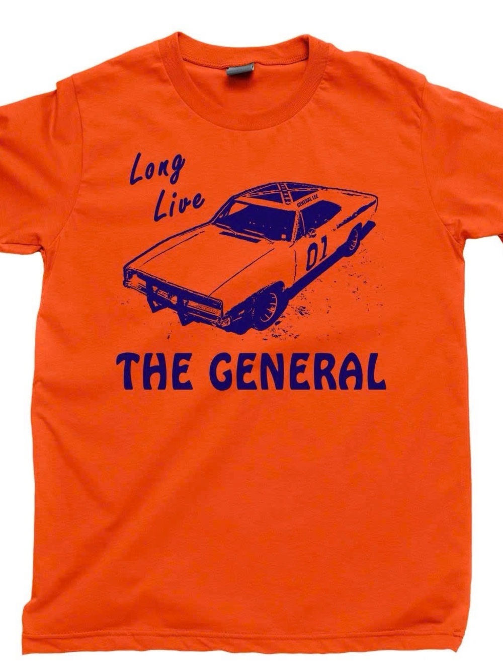 Women's Orange Short-Sleeve 'The General' Graphic Tee